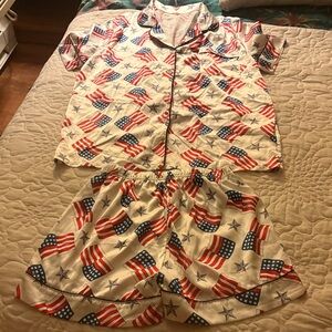 Stars and Stripes Kids Pajama Set